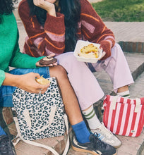 Load image into Gallery viewer, Roka Hampstead Lunch Bag Strawberry Stripe