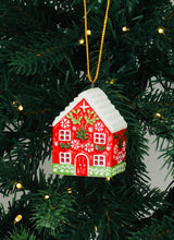 Load image into Gallery viewer, Set of 2 Ceramic Gingerbread Houses by Gisela Graham