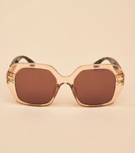 Load image into Gallery viewer, Powder Design Luxe Rylee Sunglasses in Nude/ Tortoiseshell with Box and Gift Bag