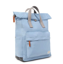 Load image into Gallery viewer, Roka Canfield B Sustainable Nylon Small Retro Blue Backpack