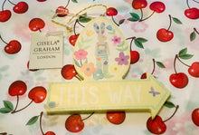 Load image into Gallery viewer, Gisela Graham “ This Way “ Easter Egg Hunt Hanging Sign