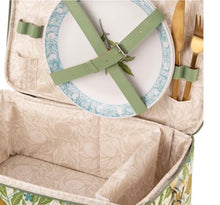 Load image into Gallery viewer, William Morris Fruit 2 Person Picnic Cooler Bag