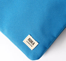 Load image into Gallery viewer, Roka Crossbody Carnaby XL Malibu Blue Recycled Canvas