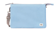 Load image into Gallery viewer, Roka Crossbody Carnaby XL Retro Blue Recycled Canva
