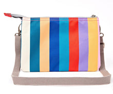 Load image into Gallery viewer, Roka Crossbody Carnaby Wide Multi Stripe Canvas