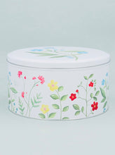 Load image into Gallery viewer, Gisela Graham Cake Tin in Meadow Design
