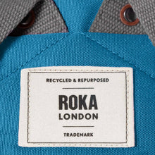 Load image into Gallery viewer, Roka Finchley A Marine Medium Backpack Recycled Canvas