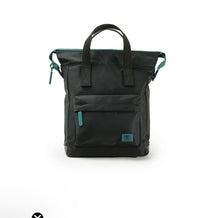 Load image into Gallery viewer, Roka Bantry B All Black Teal Recycled Nylon Small