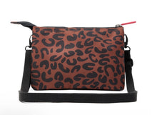 Load image into Gallery viewer, Roka Crossbody Carnaby XL Scarlet Leopard Recycled Canvas - NEW AW 2025
