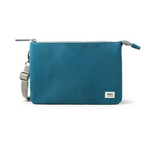 Load image into Gallery viewer, Roka Crossbody Carnaby XL Marine Recycled Canvas