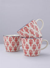 Load image into Gallery viewer, Gisela Graham Lobster stoneware mug