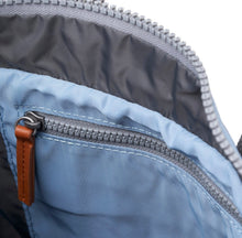 Load image into Gallery viewer, Roka Canfield B Sustainable Nylon Small Retro Blue Backpack
