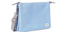 Load image into Gallery viewer, Roka Crossbody Carnaby XL Retro Blue Recycled Canva
