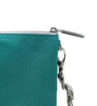 Load image into Gallery viewer, Roka Crossbody Carnaby XL Teal Recycled Canvas