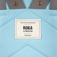 Load image into Gallery viewer, Roka Finchley B Sustainable Canvas Medium Backpack Ice