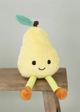 Load image into Gallery viewer, Gisela Graham Cute Plush Pear Shelf Sitter