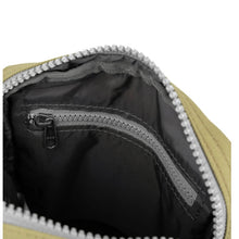 Load image into Gallery viewer, Roka Bond Crossbody Bag Recycled Canvas Khaki