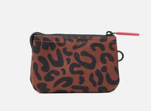 Load image into Gallery viewer, Roka Carnaby Small Recycled Canvas Wallet - Scarlet Leopard - NEW A/W 2025