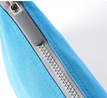Load image into Gallery viewer, Roka Crossbody Carnaby XL Malibu Blue Recycled Canvas