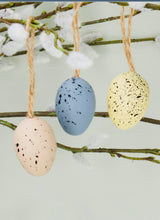 Load image into Gallery viewer, Gisela Graham Box of 18 Speckled Eggs Hanging Decorations Easter/Spring
