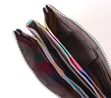 Load image into Gallery viewer, Roka Crossbody Carnaby Wide Multi Stripe Canvas