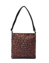 Load image into Gallery viewer, Roka Kennington B Scarlet Leopard Print Kennington Recycled Canvas Bag - NEW A/W 2025