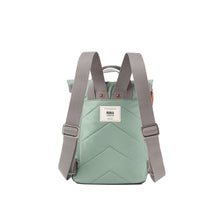 Load image into Gallery viewer, Roka Canfield Roll Top Backpack in Frost Recycled Nylon Small