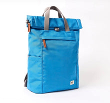 Load image into Gallery viewer, Roka Finchley A Malibu Blue Small Backpack Recycled Canvas
