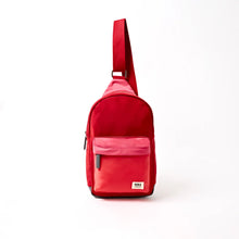 Load image into Gallery viewer, Roka Willesden Recycled Canvas Large Red Tonal
