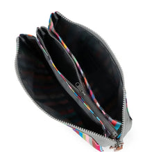 Load image into Gallery viewer, Roka Crossbody Carnaby XL Multi Stripe Recycled Canvas