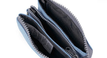 Load image into Gallery viewer, Roka Carnaby Wallet Mini Retro Blue Recycled Canvas
