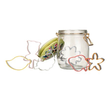 Load image into Gallery viewer, Cath Kidston Painted Table Set of 6 Cookie Cutters in a Jar Set
