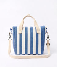 Load image into Gallery viewer, Roka Hampstead Lunch Bag Denim Stripe
