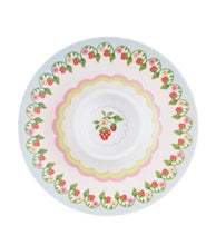 Load image into Gallery viewer, Cath Kidston Strawberry Melamine Chip and Dip Platter
