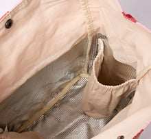 Load image into Gallery viewer, Roka Hampstead Lunch Bag Strawberry Stripe
