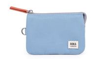 Load image into Gallery viewer, Roka Carnaby Wallet Mini Retro Blue Recycled Canvas
