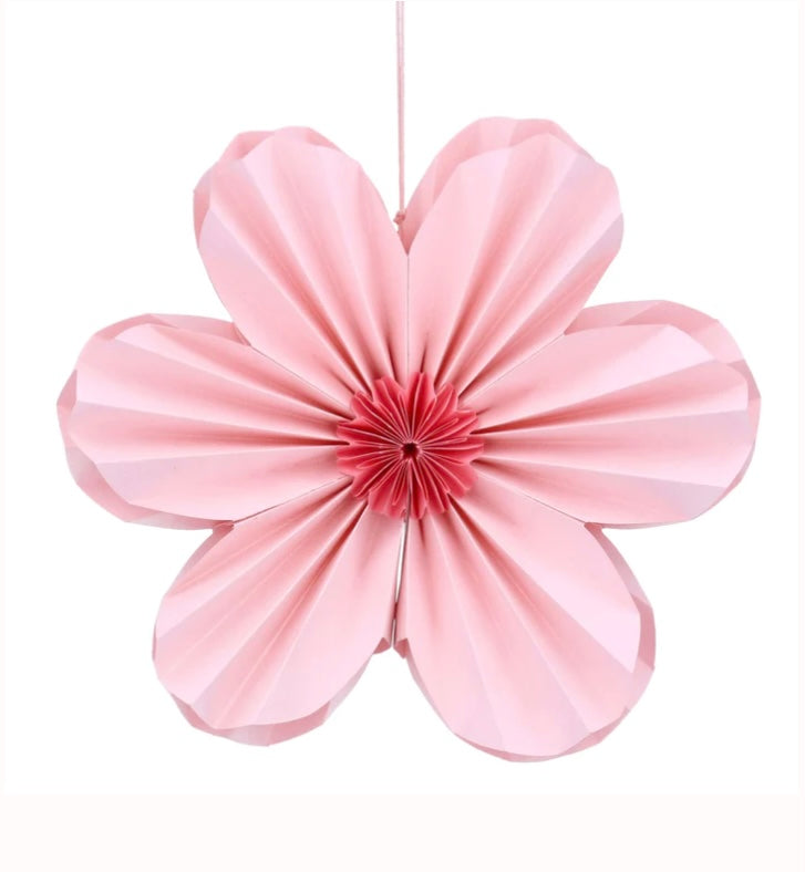 Gisela Graham Large Pale Pink Paper Flower