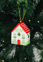 Load image into Gallery viewer, Set of 2 Ceramic Gingerbread Houses by Gisela Graham
