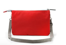 Load image into Gallery viewer, Roka Crossbody Carnaby XL Mars Red Recycled Canvas
