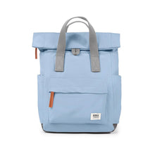 Load image into Gallery viewer, Roka Canfield B Sustainable Nylon Small Retro Blue Backpack
