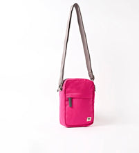 Load image into Gallery viewer, Roka Bond Crossbody Bag Recycled Canvas Granita Red
