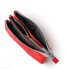 Load image into Gallery viewer, Roka Crossbody Carnaby XL Mars Red Recycled Canvas
