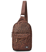 Load image into Gallery viewer, Roka Willesden Recycled Canvas Large Mini Leopard

