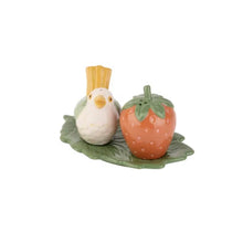 Load image into Gallery viewer, William Morris At Home Kitchen Garden Salt and Pepper Shakers - Strawberry Thief and Strawberry
