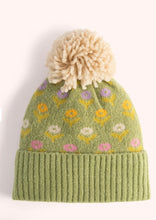 Load image into Gallery viewer, Powder Design Willow Ditsy Flower Design Pompom Hat Sage
