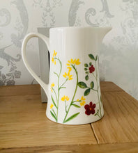 Load image into Gallery viewer, Gisela Graham Gift Boxed Meadow Medium Sized Bone China Jug
