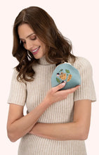 Load image into Gallery viewer, Powder Design Happy Acorns Velvet Coin Clasp Purse - Ice
