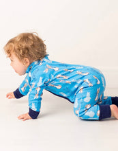 Load image into Gallery viewer, Blade and Rose Zip up Romper in Peter Rabbit Navy Age 12-18 months
