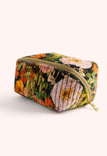 Load image into Gallery viewer, Powder Design Quilted Make Up Bag- Midnight Posy
