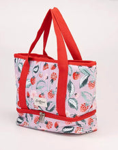 Load image into Gallery viewer, Cath Kidston Raspberry Lunch Tote
